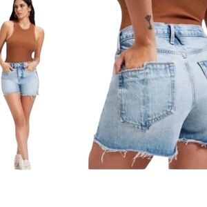 Good American denim shorts Women's Light Blue size 28